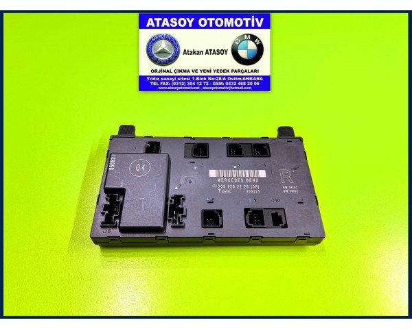 MERCEDES W209 CLK SAĞ KAPI BEYNİ 2098202226 2098202026 2098201226 2098200226 A2098202226 A2098202026 A2098201226 A2098200226 TEMIC 355225 TEMIC 353386 TEMIC 356799 W209 CLK R KAPI BEYNİ
